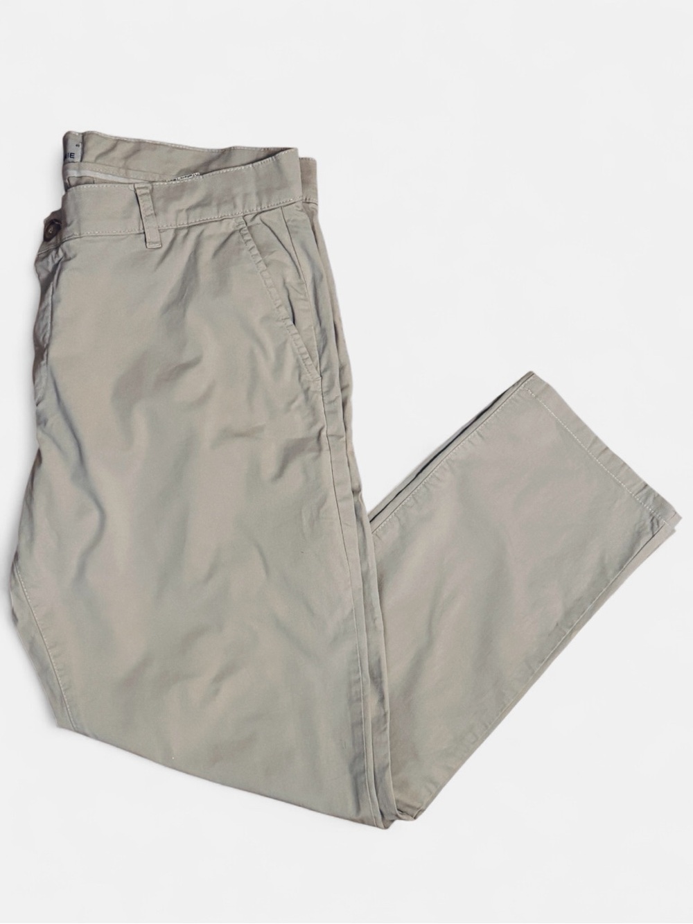 Lafaurie Straight Fit Men’s 35/28.5 Cotton Stretch Pants in Khaki
